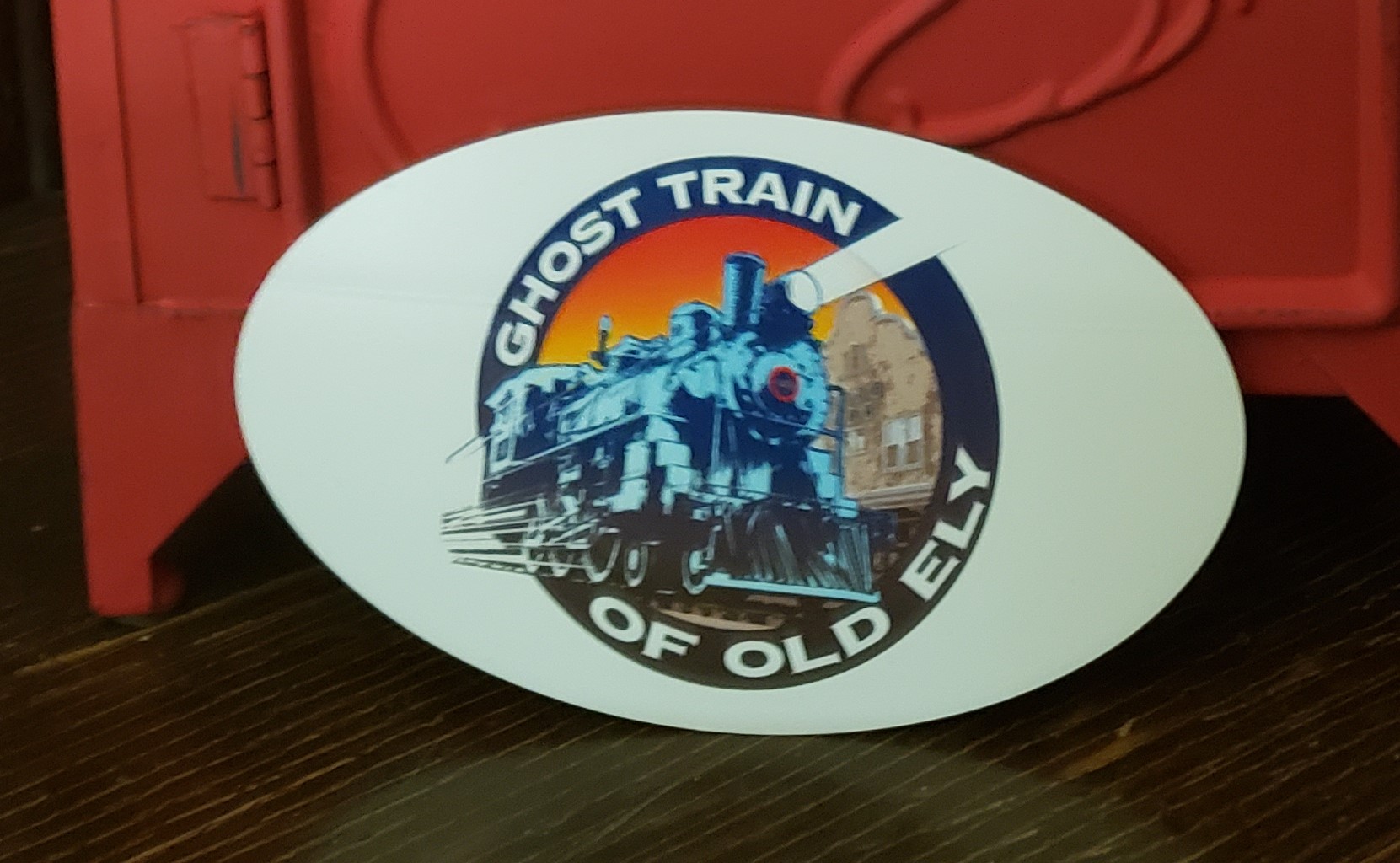 Ghost Train Bumper Sticker