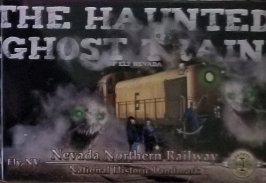 Haunted Ghost Train Magnet