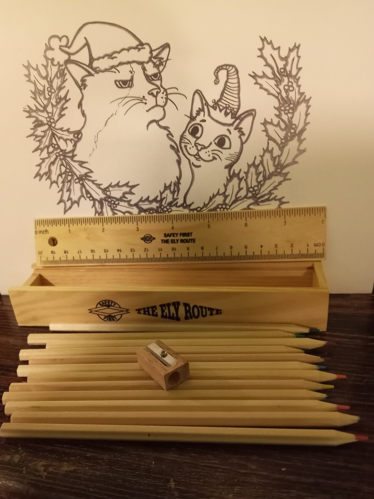 Pencil Box with Ruler