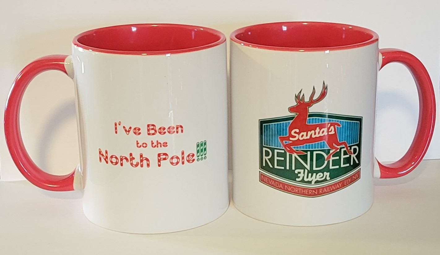 Santa's Reindeer Flyer Mug 2022