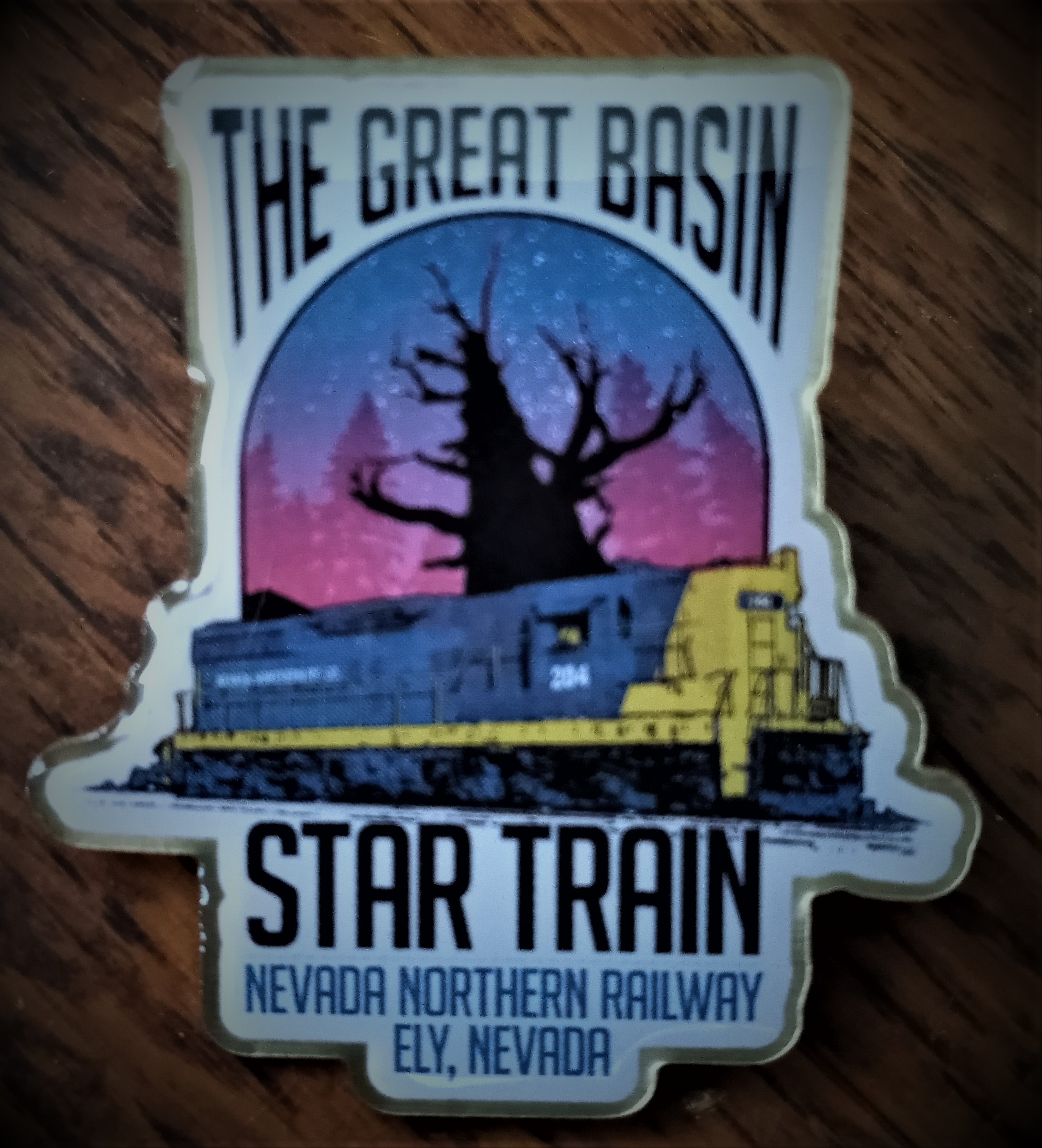 Star Train Pin